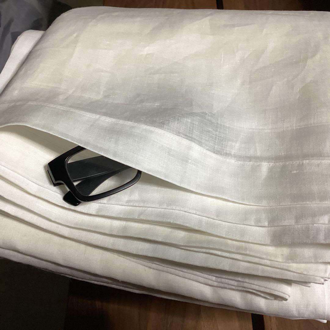 近江麻ラミー高級ワイシャツ生地別注シーツ220×280 - メルカリ