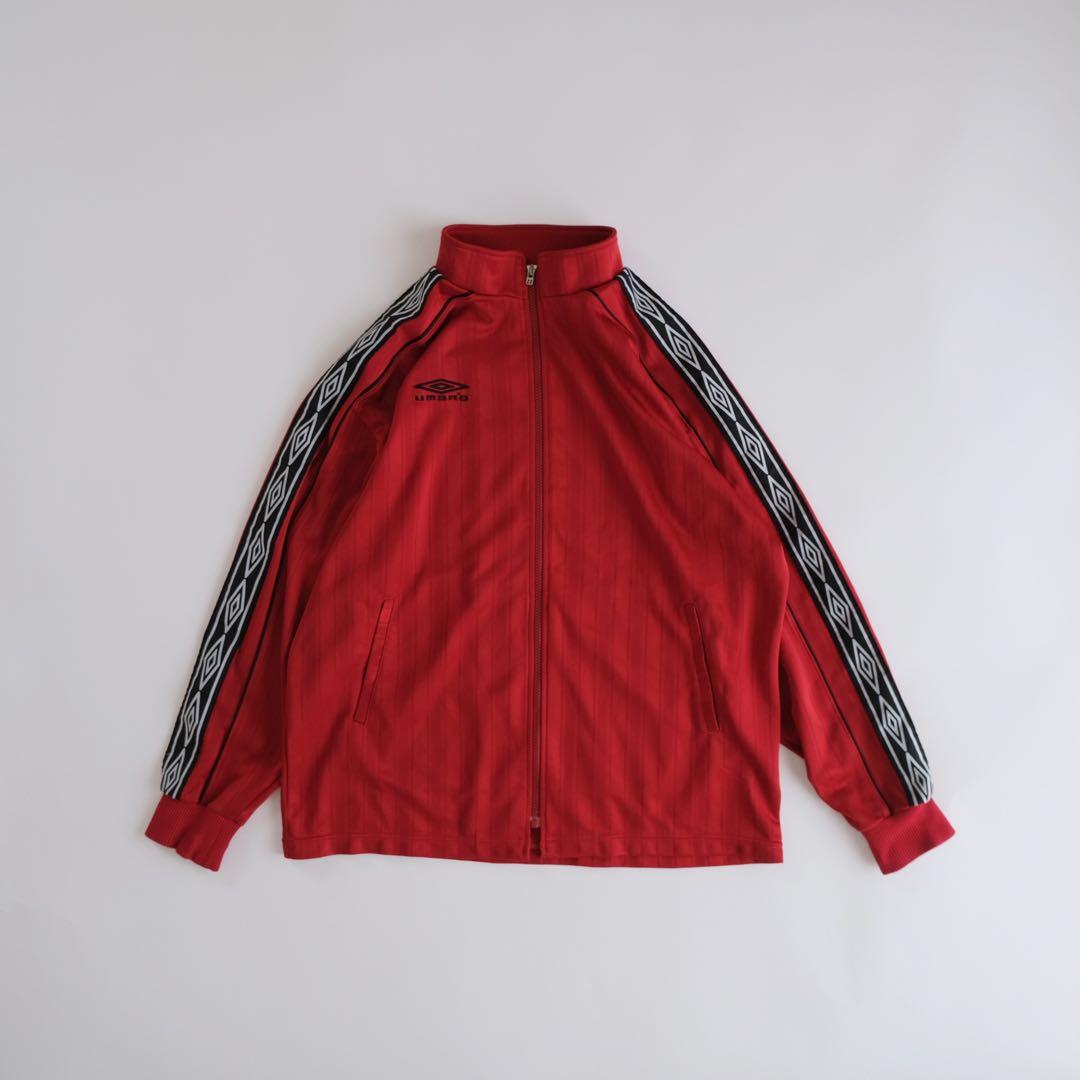 00s y2k Umbro トラックジャケット レッド - メルカリ