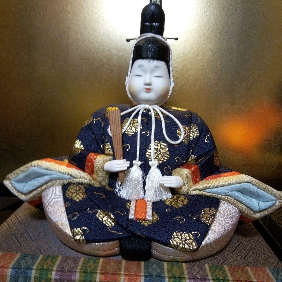 江戸木目込み」雛人形「吉野雛・一秀作」四段飾 - メルカリ