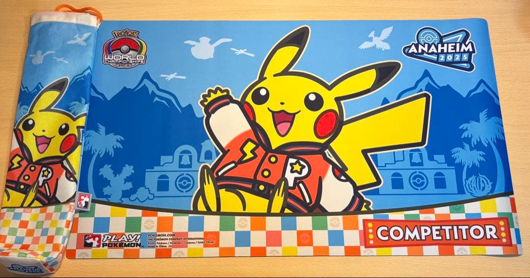 WCS2025 アナハイム限定 competitor プレイマット ポケモン - メルカリ