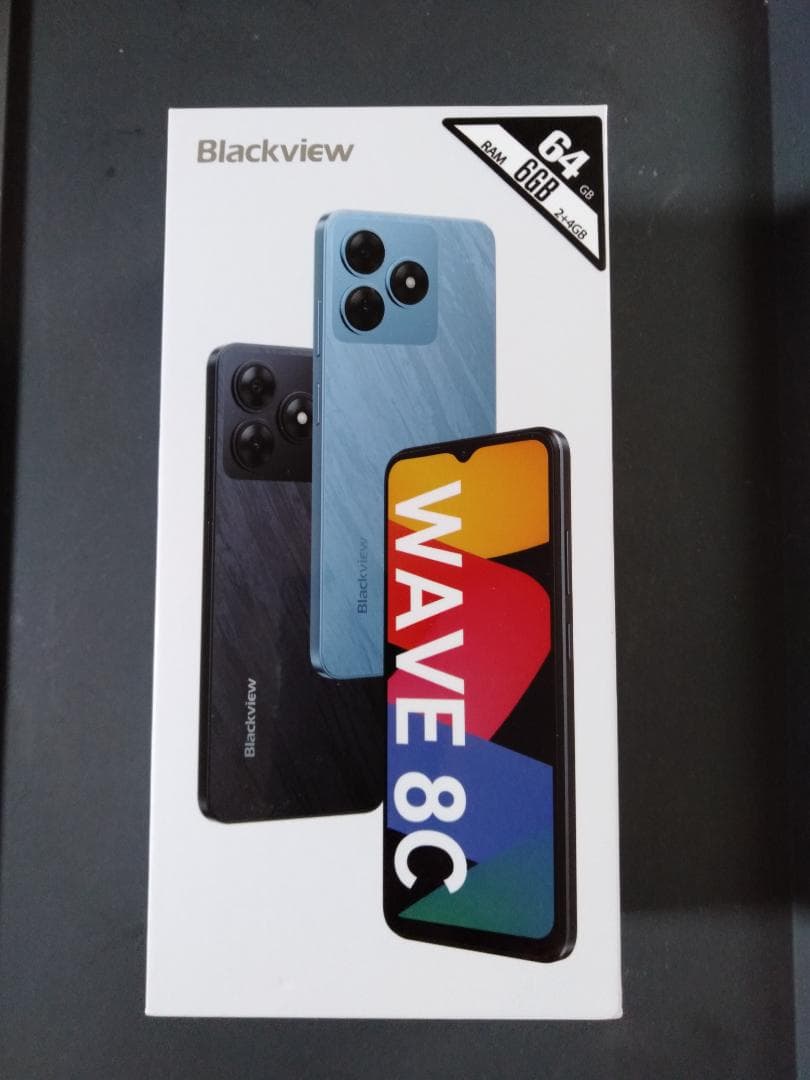 Blackview Wave 8C 本体 SIMフリー 6GB ブラック Blackview WAVE 8C【スペック】価格や発売日 | スマホBANK
