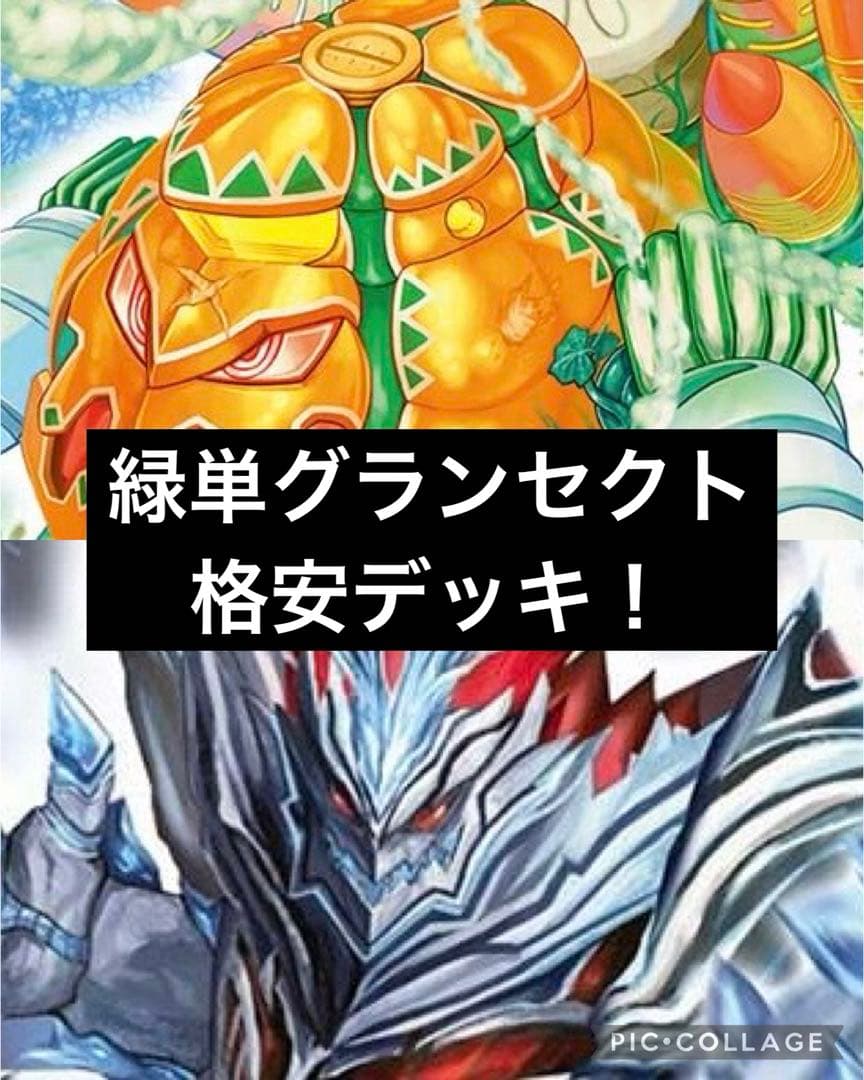 デュエマ 緑単グランセクト 格安デッキ - メルカリ