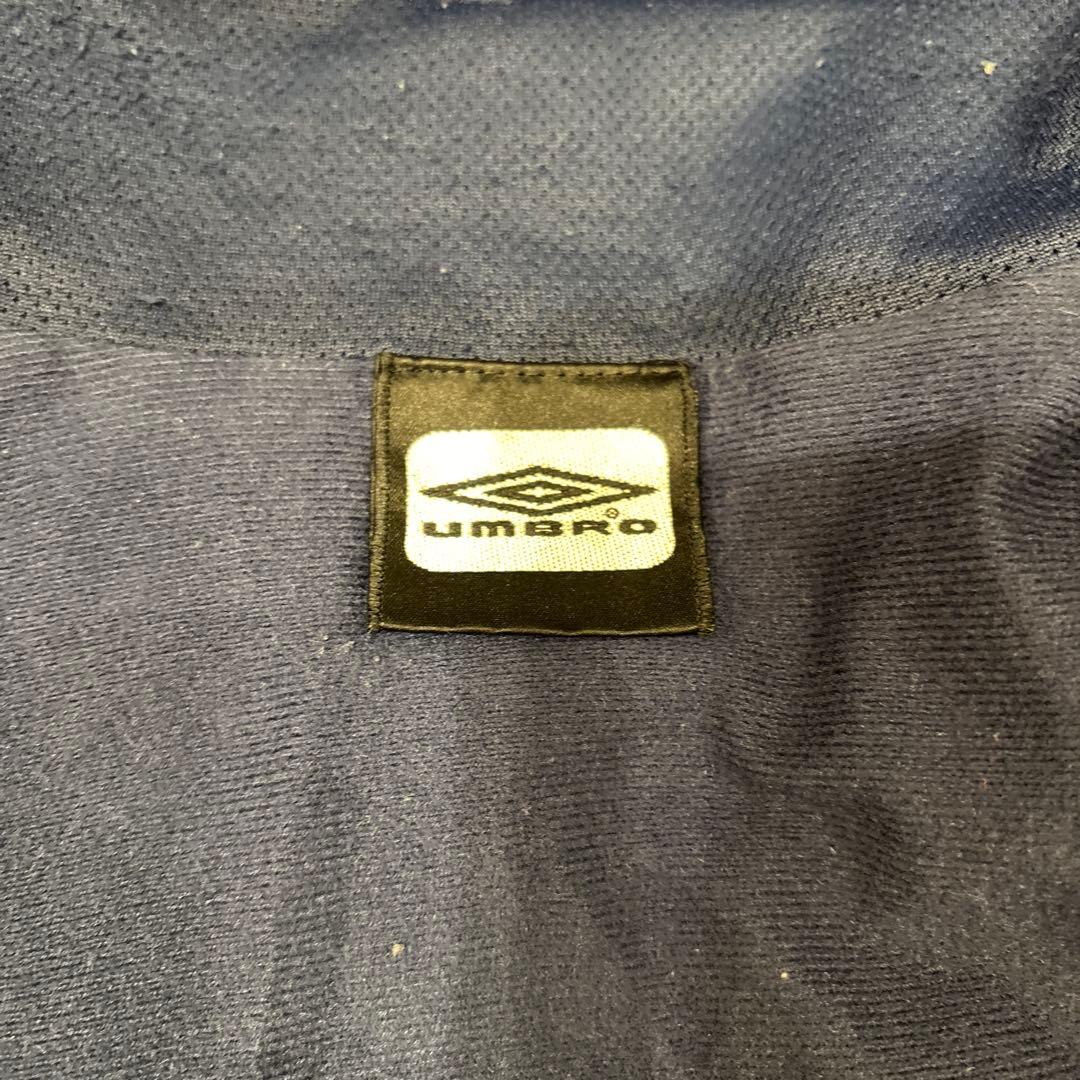 90s アンブロ ピステ上下 中綿 セットアップ 裏起毛 白タグ M - メルカリ