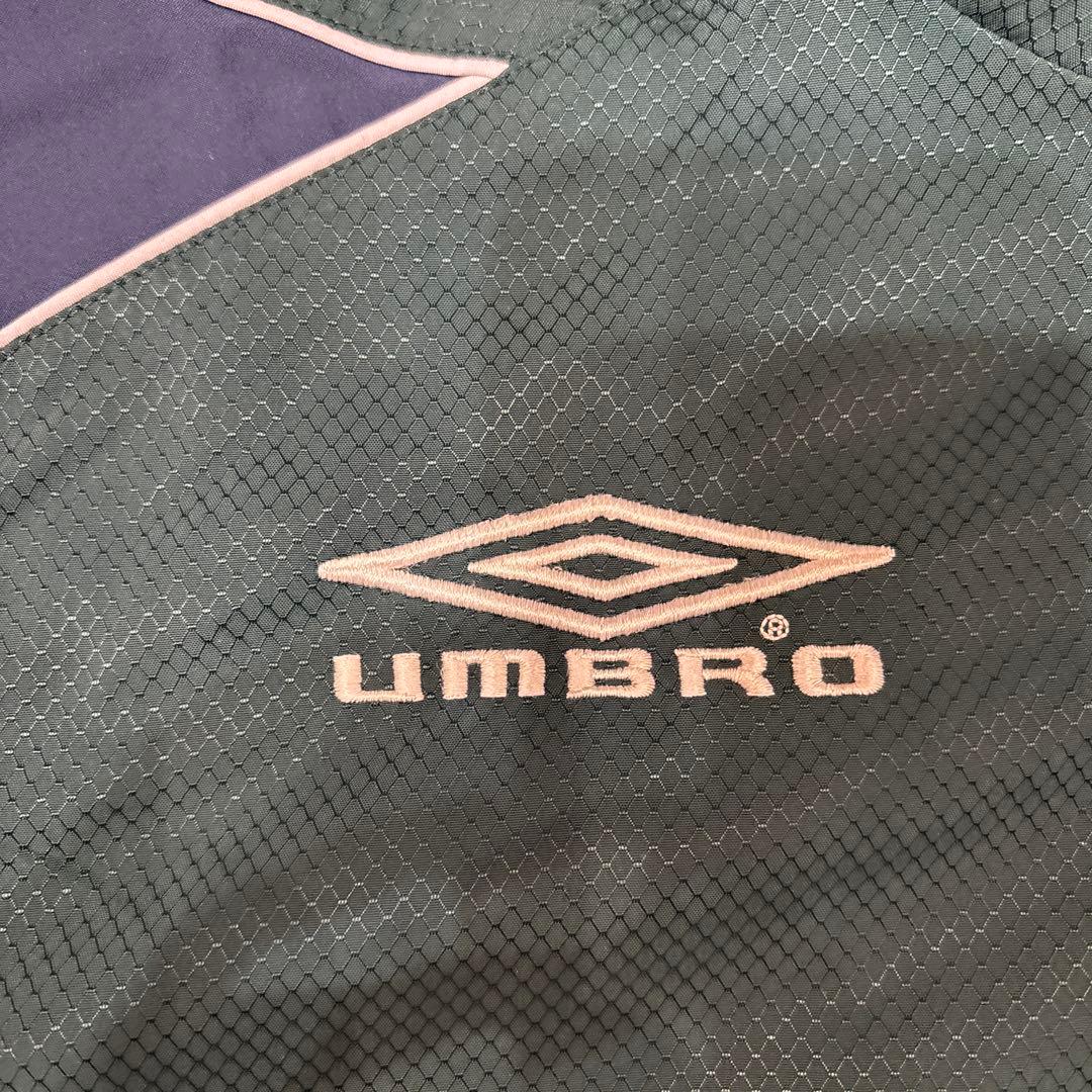 90s アンブロ ピステ上下 中綿 セットアップ 裏起毛 白タグ M - メルカリ