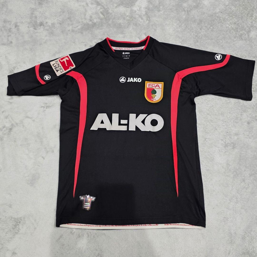 アウクスブルク 細貝萌 ユニフォーム S 黒 jako ヤコ ブンデスリーガ