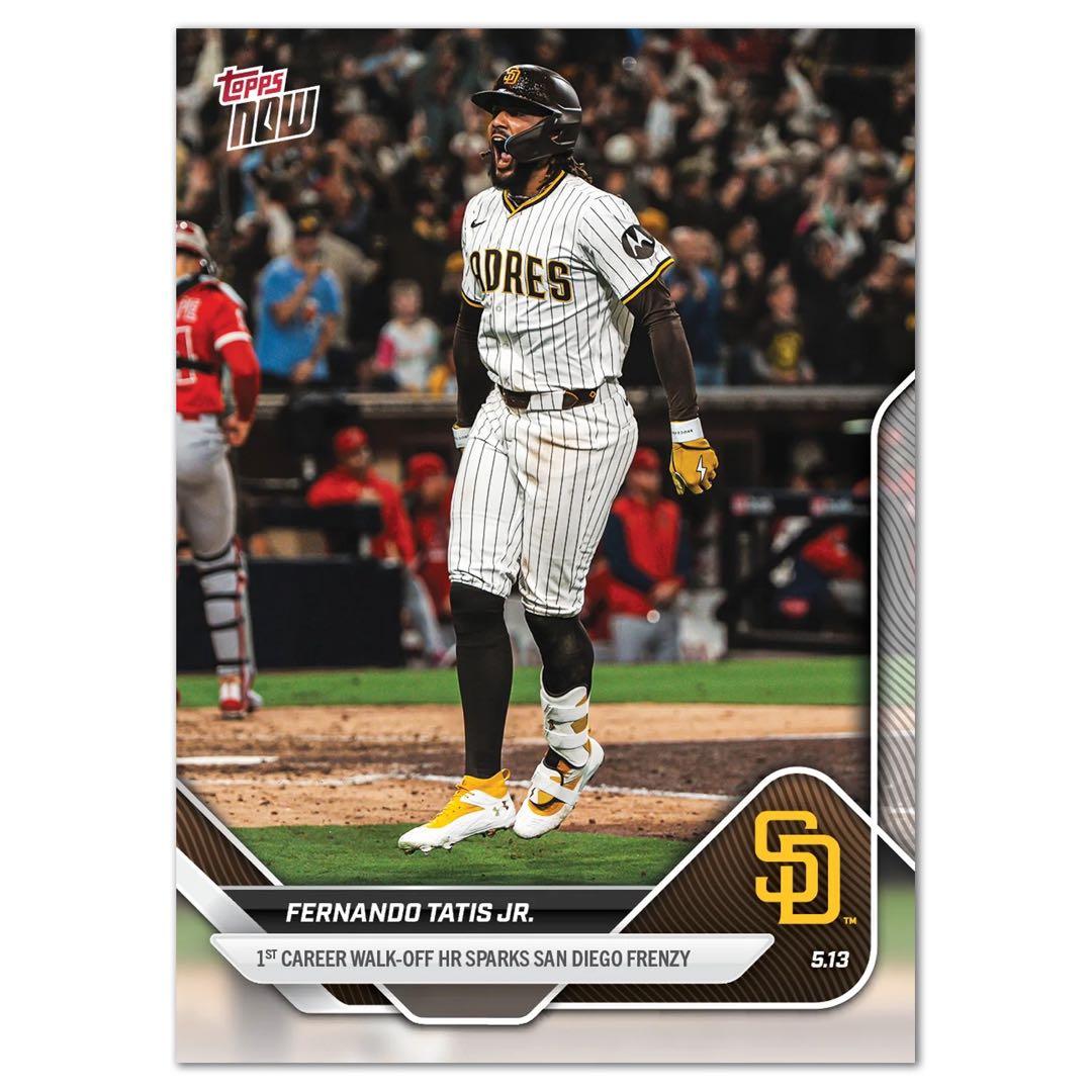 topps now タティスJr. パドレス サヨナラホームラン - メルカリ