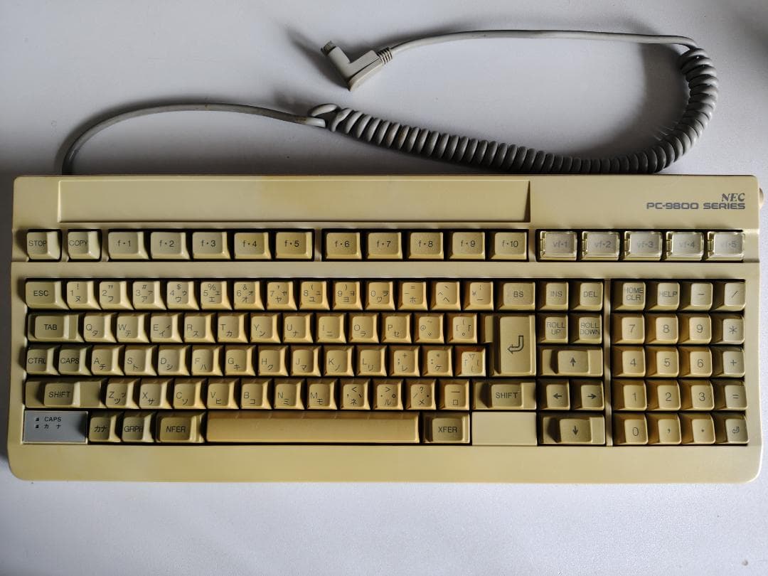 分解洗浄済][動作品] NEC PC-9801/9821シリーズ用 キーボード - メルカリ