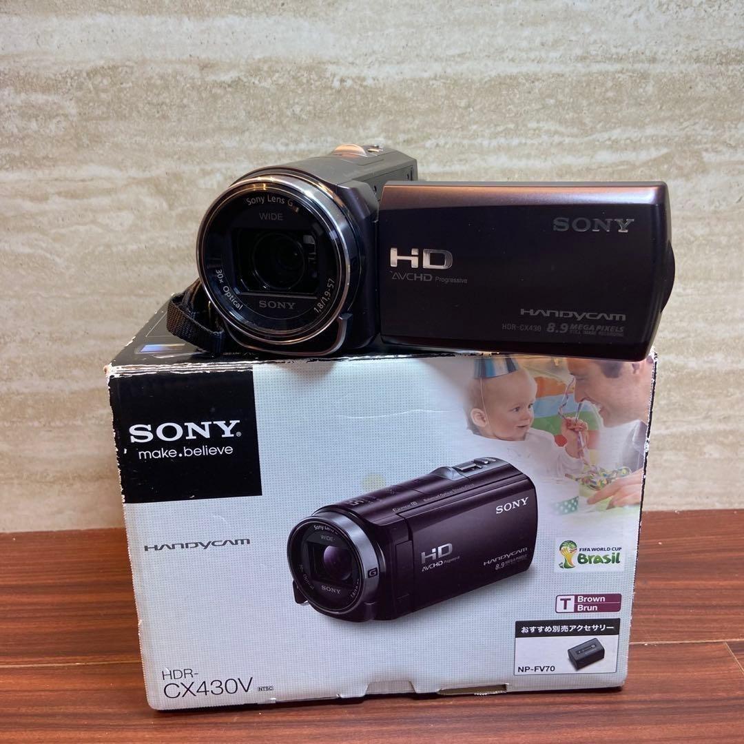 SONY HDR-CX430V ビデオカメラ ほぼ新品 4957 - メルカリ