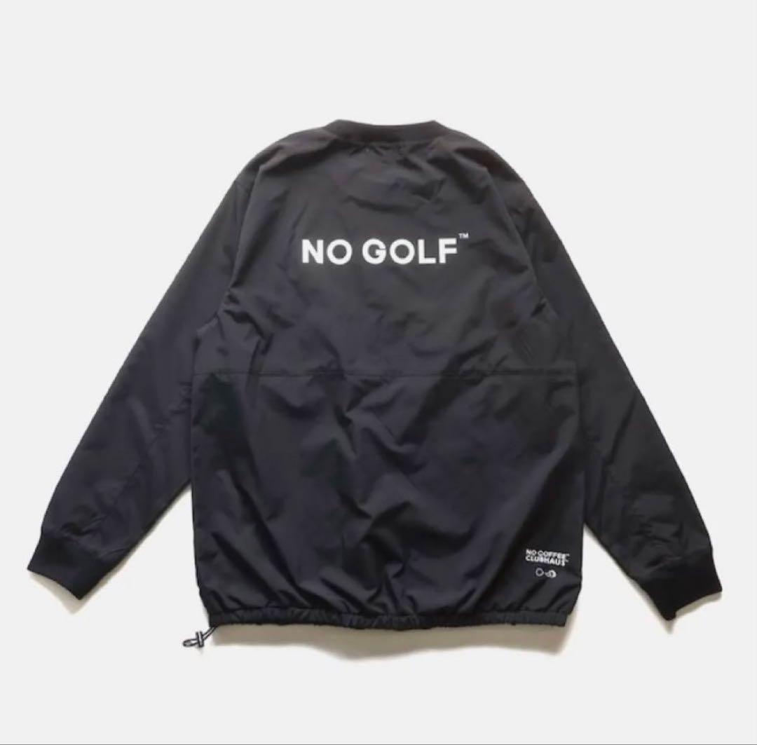 ☆クラブハウス　ピステS ☆ NO GOLF CLUB HAUS ☆ NO GOLF ZIP HOODIE - Black | CLUBHAUS | クラブハウス