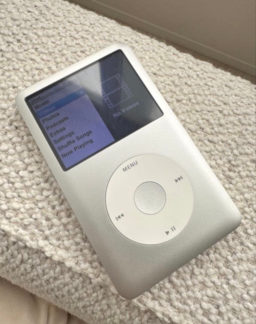 極美品 iPod classic A1238 80GB 新品バッテリー箱付き - メルカリ