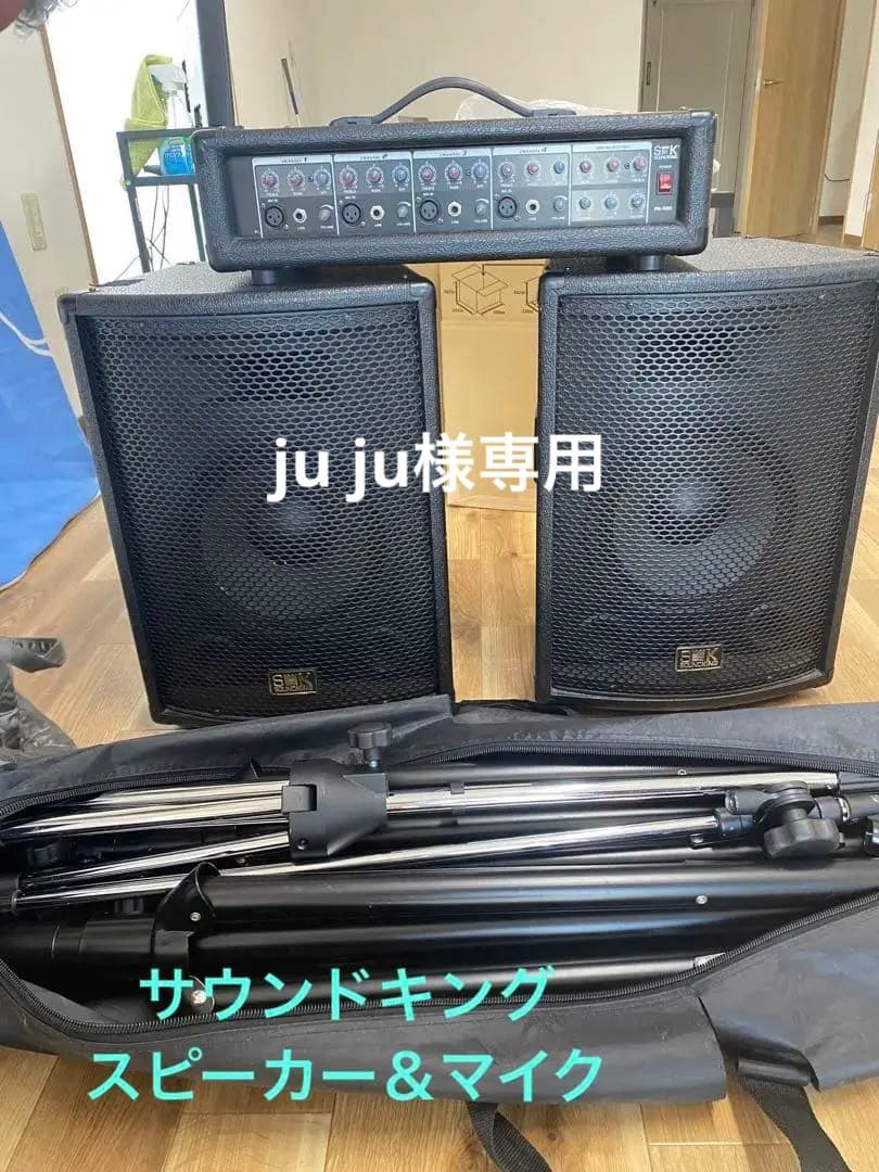 SOUNDKING PA-500 サウンドキング プロ用アンプ＆スピーカー - メルカリ