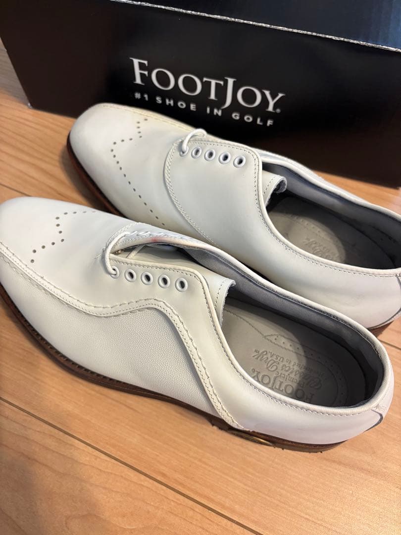 上*朝様 FJ Classics Dry Premiere ゴルフシューズ 27 あの選手もこの選手も履いてる！？PGAツアーでも大人気！FJの最上位