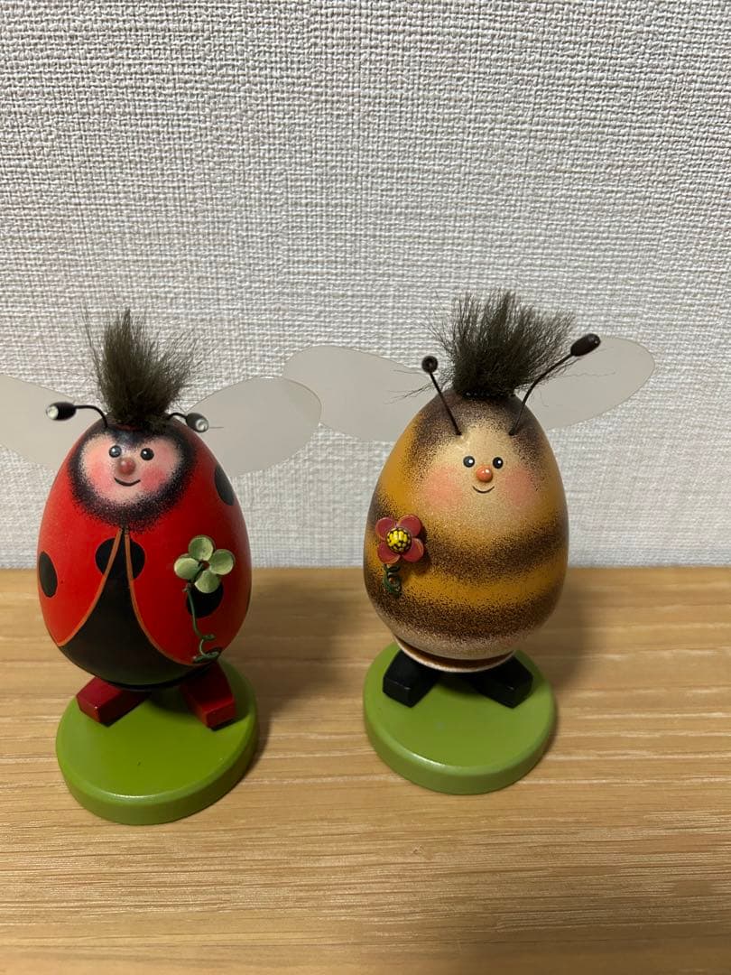 ドイツ　Kathe Wohlfart　 てんとう虫の妖精　スモーキー　ハチ ドイツ Kathe Wohlfart てんとう虫の妖精 スモーキー ハチ - メルカリ