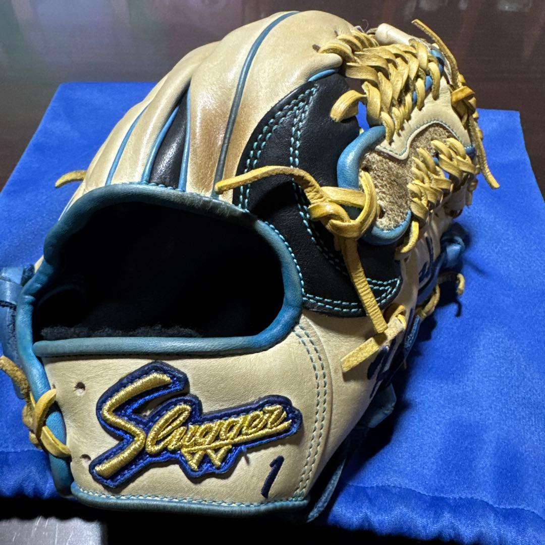 久保田スラッガー 内野手用 グローブ　即戦力 久保田スラッガー 軟式 グローブ 内野 24PS型 限定 野球 JPN-2023G 右