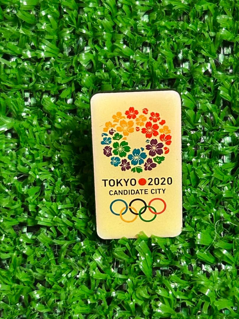 東京2020オリンピック候補都市ピンバッジ - メルカリ