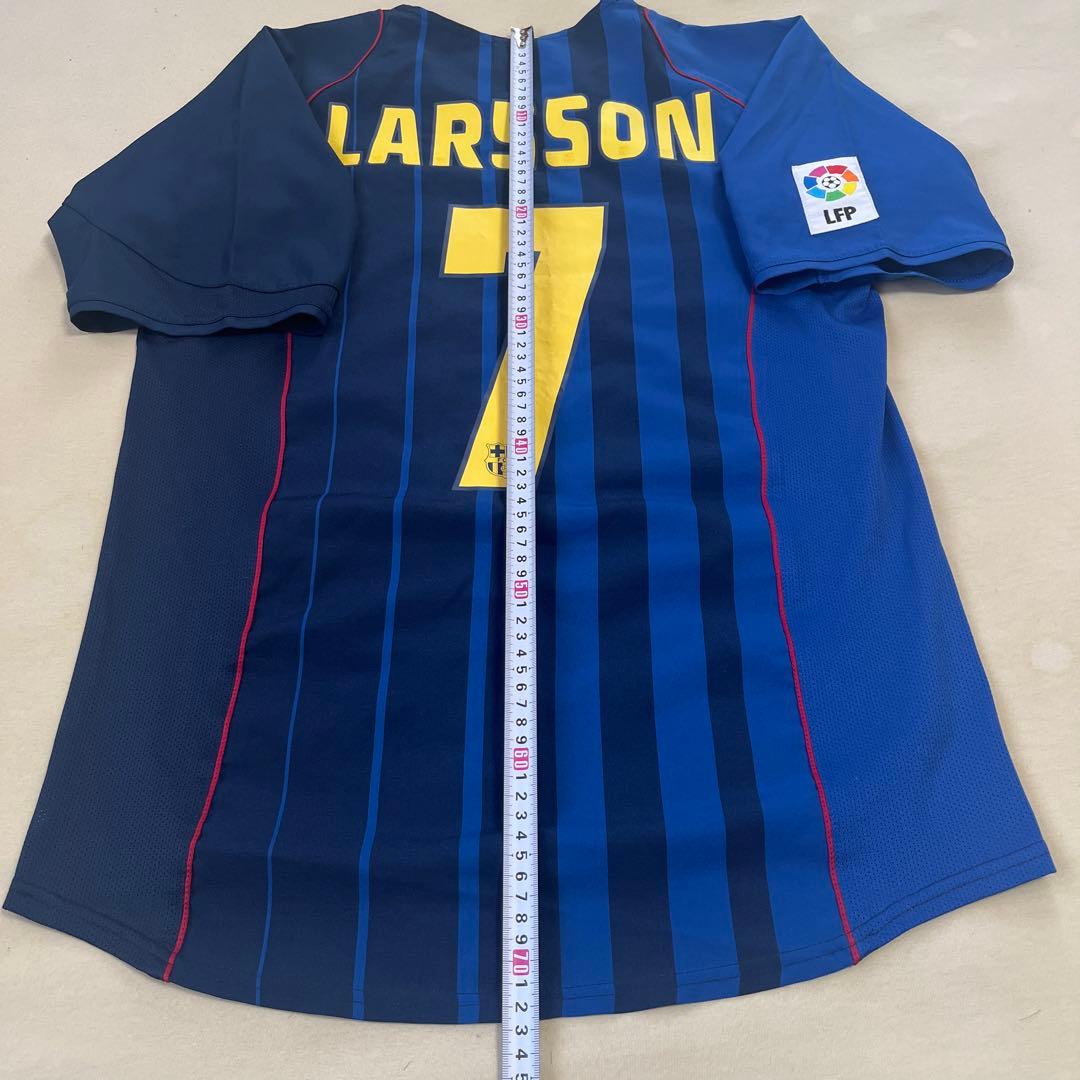 04-05 FCバルセロナ アウェイユニフォーム ラーション #7 - メルカリ