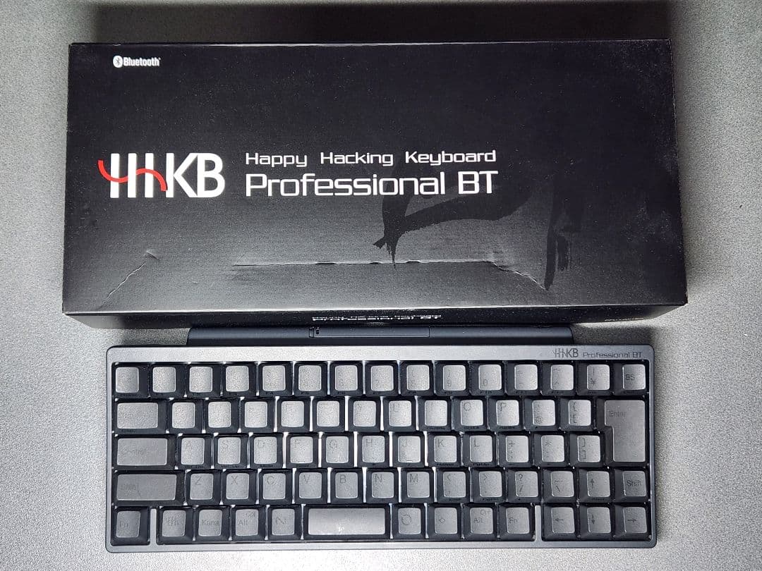 HHKB Professional BT 日本語配列 墨 HHKB Professional BT 日本語配列／墨 特製キーボードルーフ付｜PFU