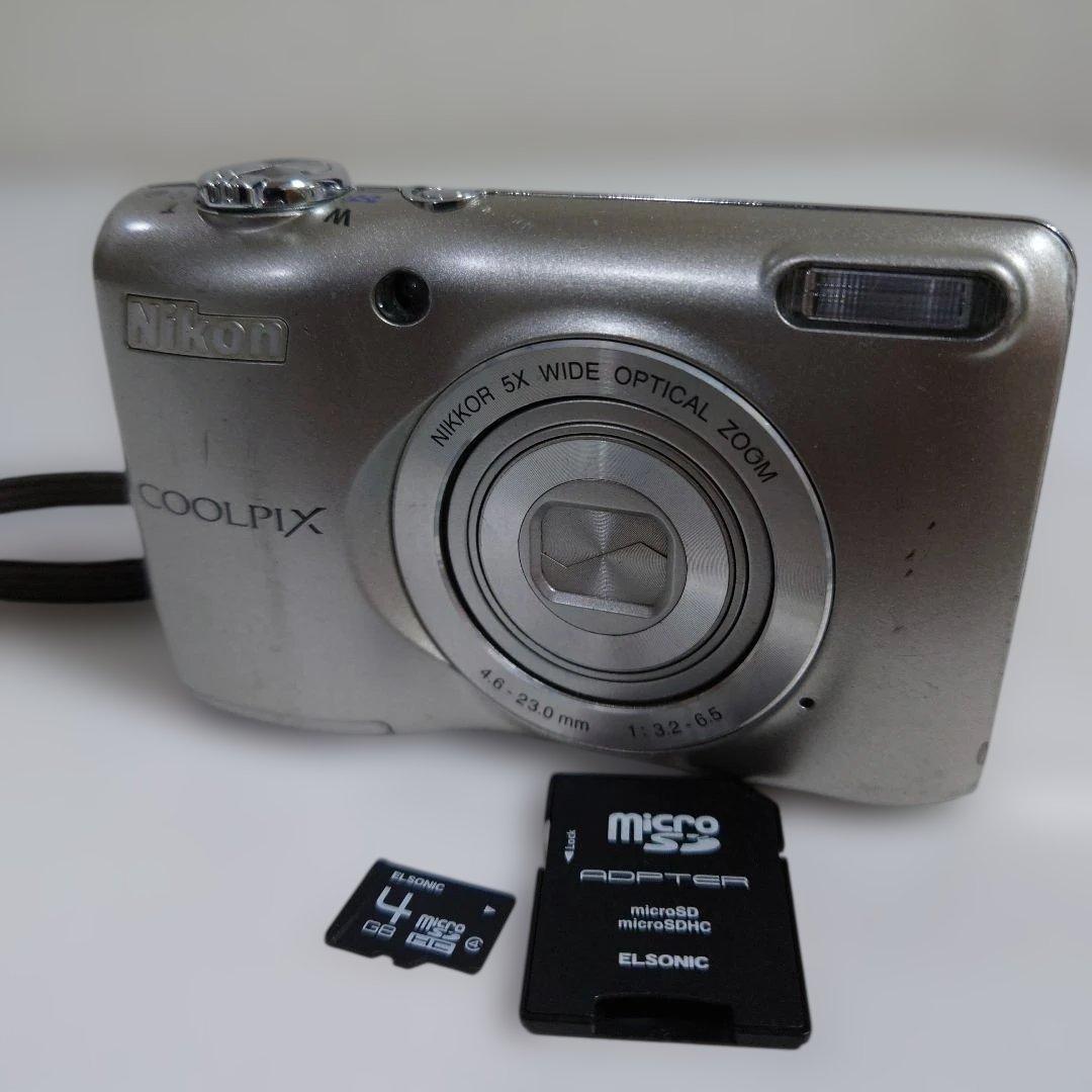 Nikon COOLPIX L26 コンデジ　デジカメ　単３電池 Nikon COOLPIX L26 コンデジ デジカメ 単3電池 - メルカリ