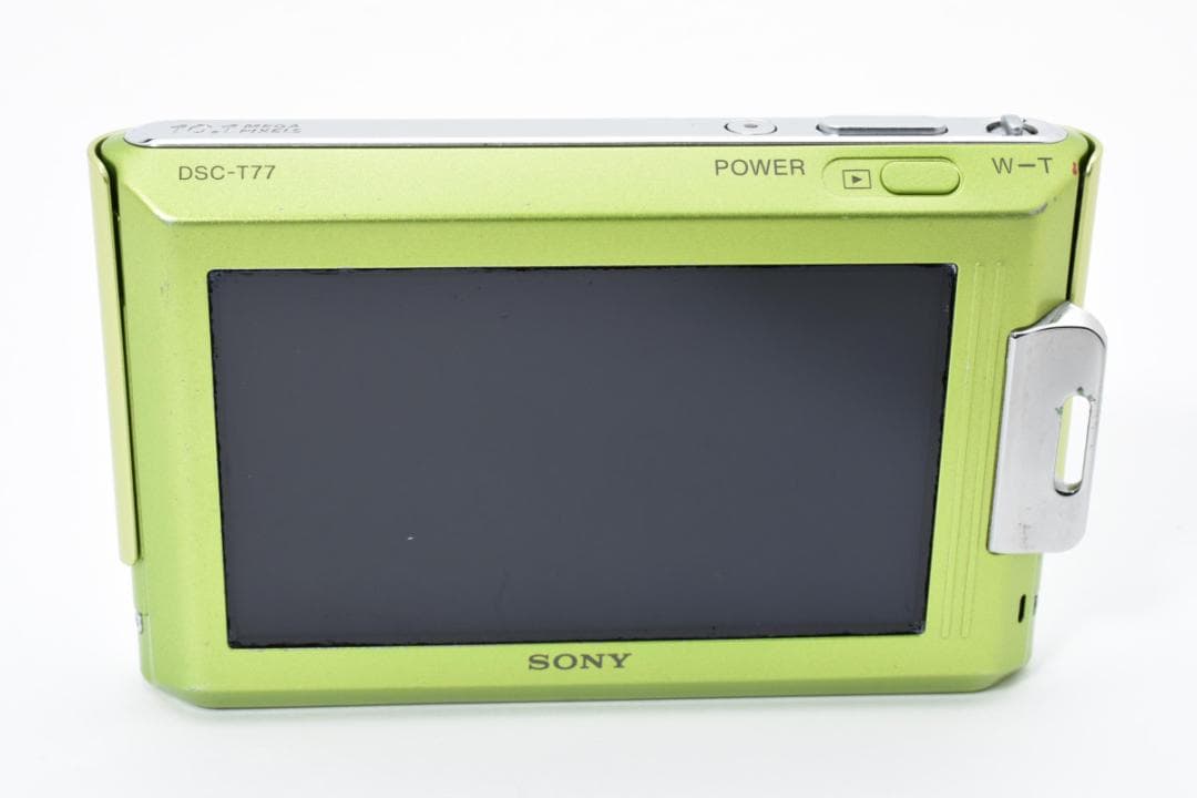 ソニー　SONY Cyber-shot DSC-T77 グリーン《動作確認済み》
