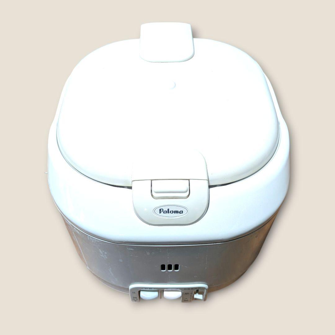 ガス火ならではの極上ご飯。パロマLPガス用炊飯器、ホース付ですぐ