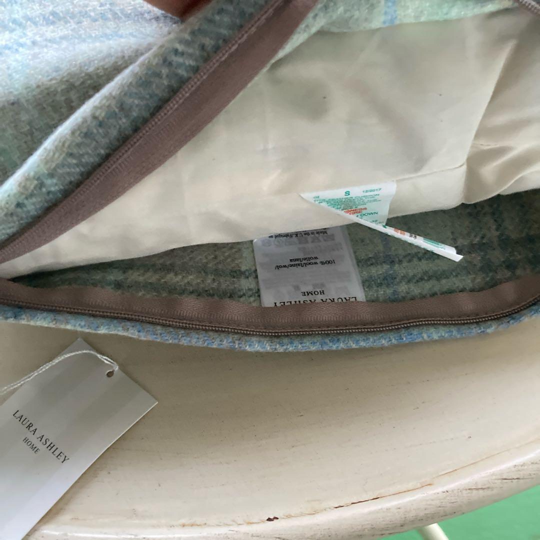 イギリス輸入 ローラアシュレイ ウールクッションフェザーパッド 新品