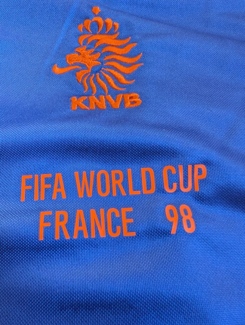 新品タグ付き】オランダ代表/ベルカンプ/A/98年W杯モデル - メルカリ