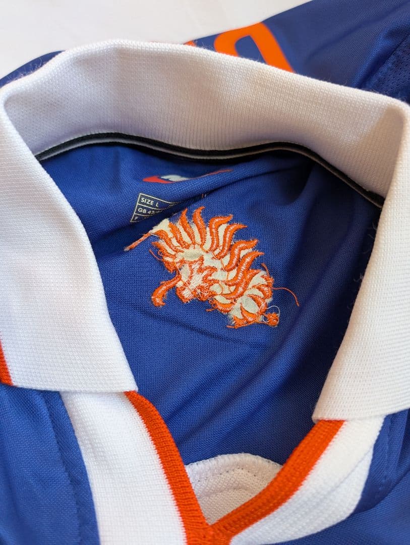 新品タグ付き】オランダ代表/ベルカンプ/A/98年W杯モデル - メルカリ