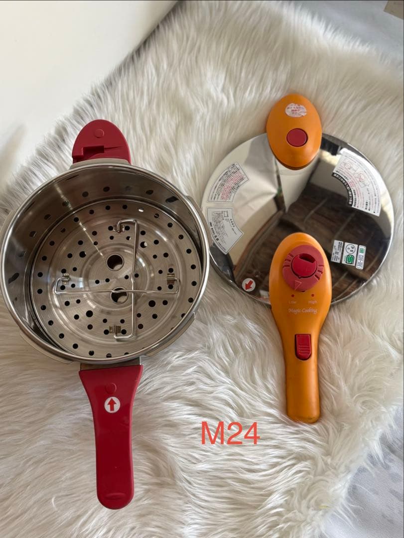 松居一代プロデュース圧力鍋 マジッククッキング3.0L シンプルセット