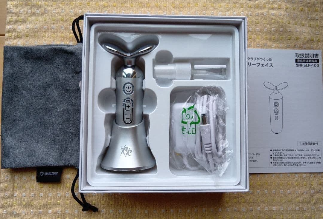 スポーツクラブが作った 美顔器　スタイリーフェイス 新商品「スタイリーフェイス」販売開始 | 株式会社ルネサンスのプレス