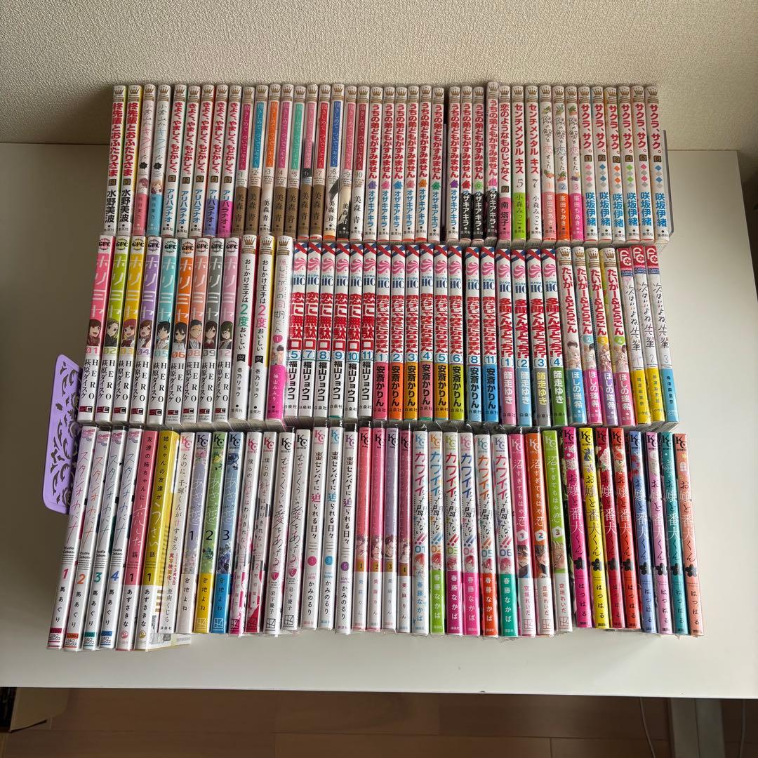 少女漫画セット　約116冊