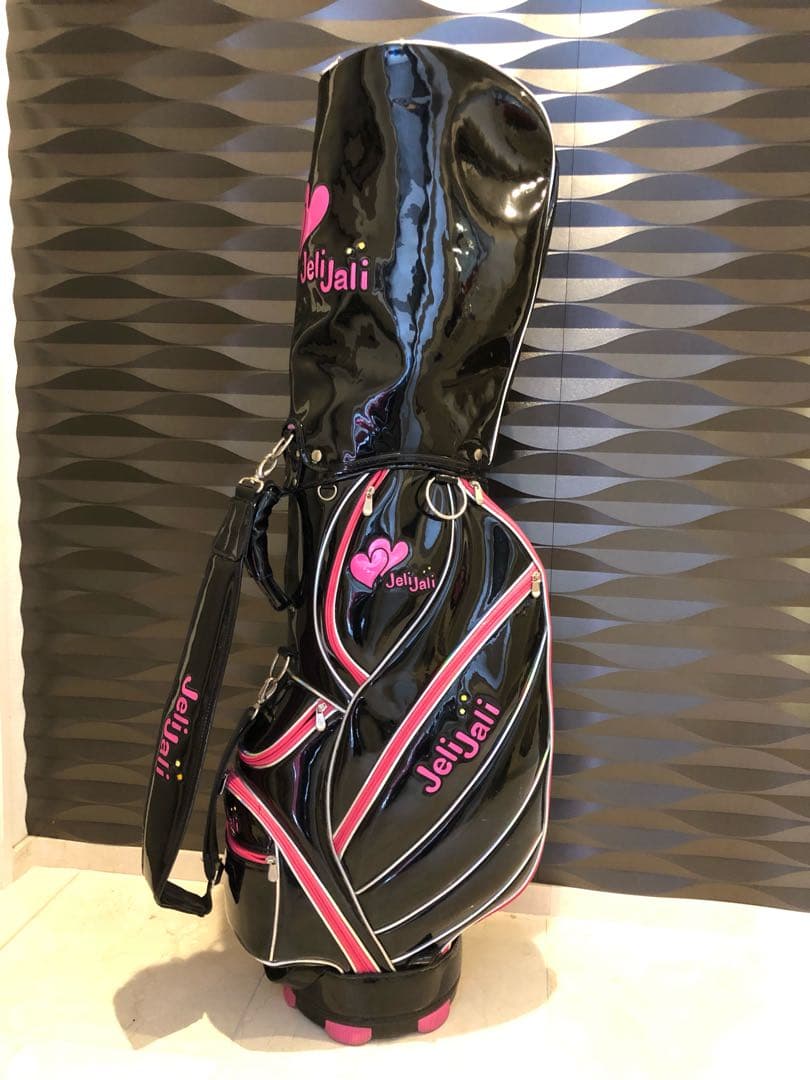 Jelijali(ジェリジョリ)キャディーバック 機能性と収納力を兼ね揃えた「ゴールデンプリックスキャディバッグ