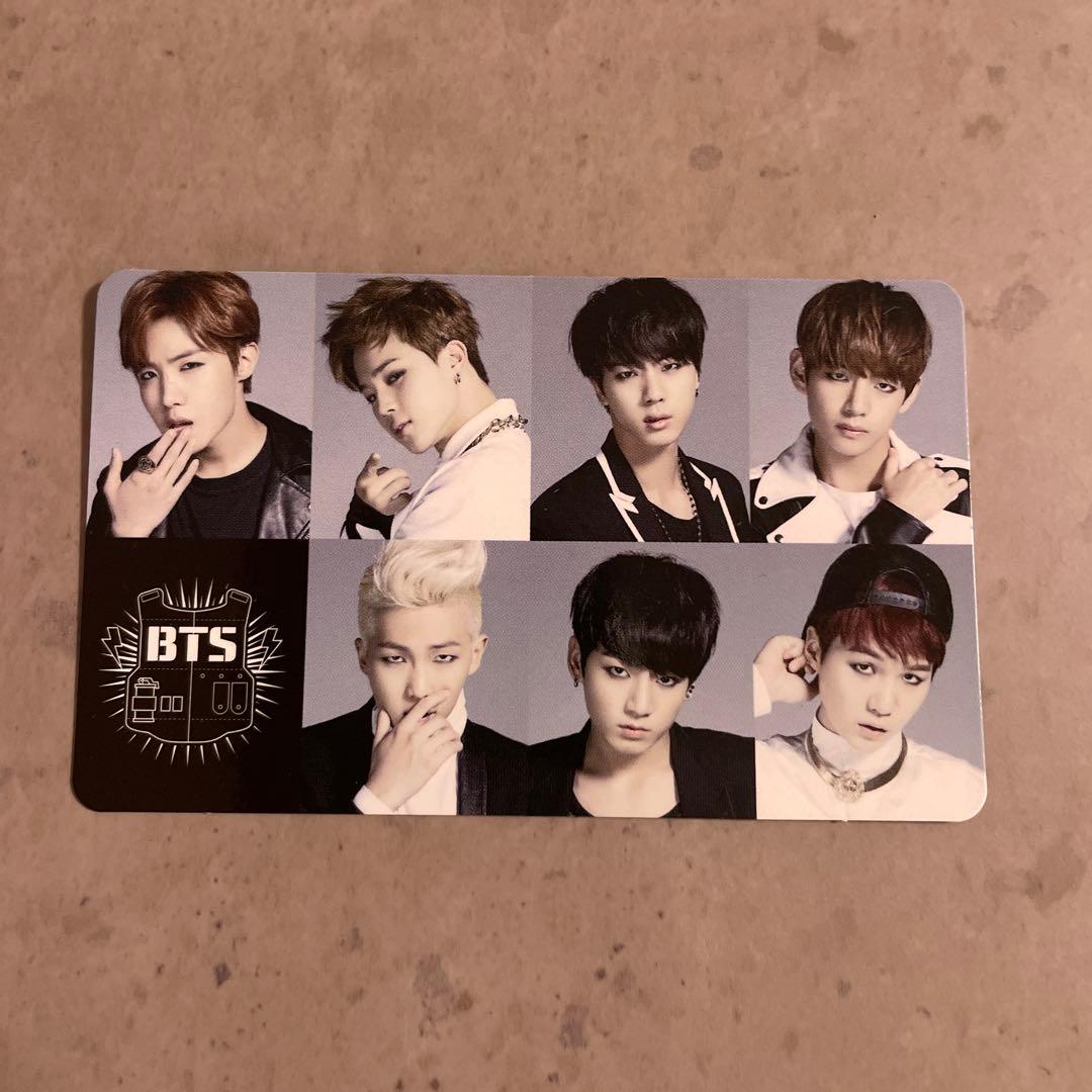 希少】BTS 初期 シングル トレカ（集合・横長タイプ） - メルカリ
