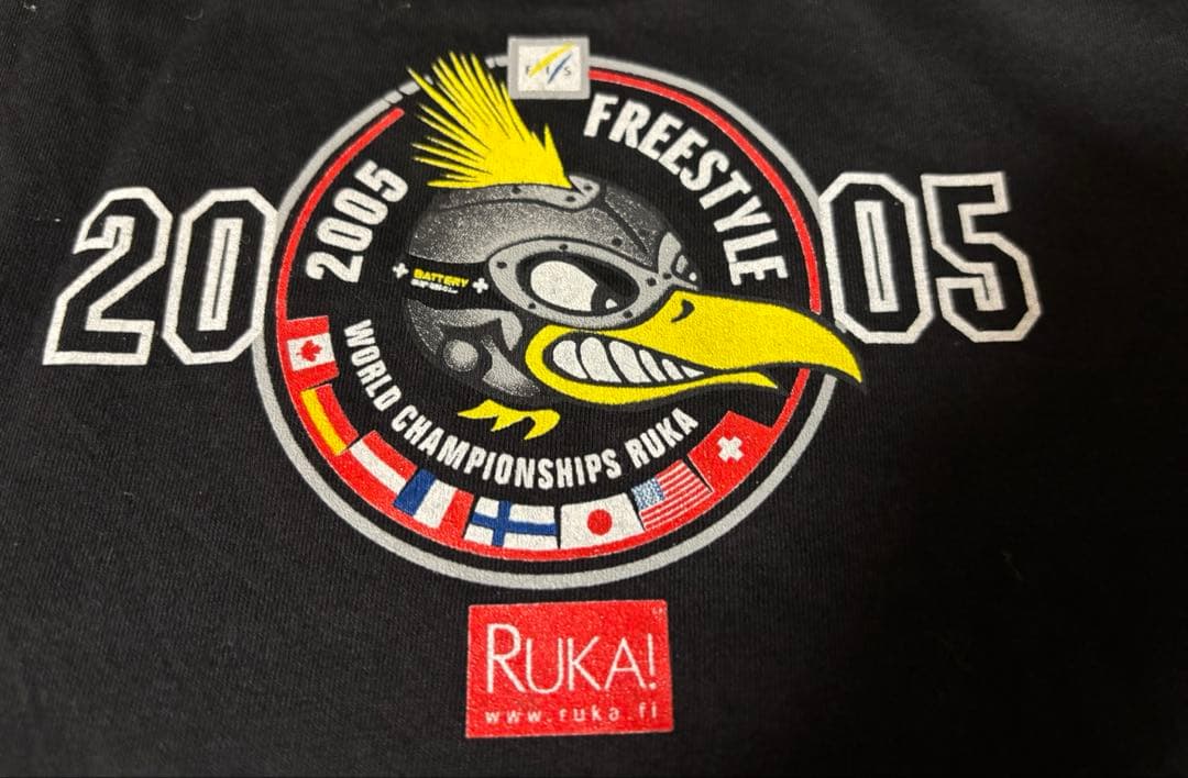 W杯 モーグル ロングTシャツ サイズL