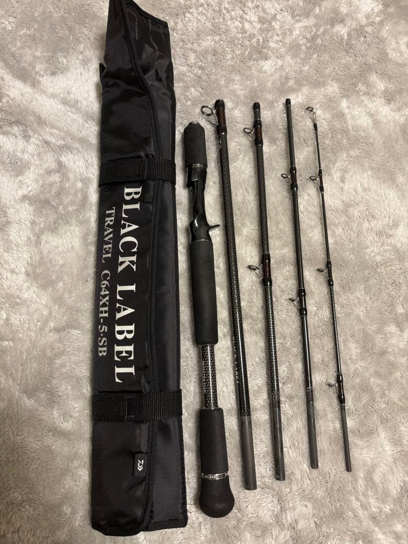 C64XH-5・SB【 モンスターフィッシュカスタム】 ダイワ ブラックレーベル BLX トラベル C64XH-5・SB モンスター