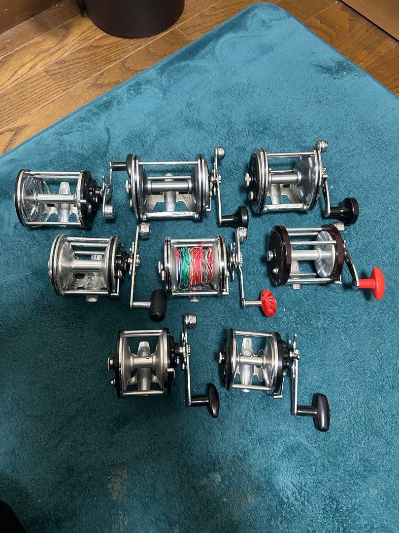 オリムピック　ストロング　ファイター　計8点　石鯛　両軸リール オリムピック ストロング ファイター 計8点 石鯛 両軸リール - メルカリ