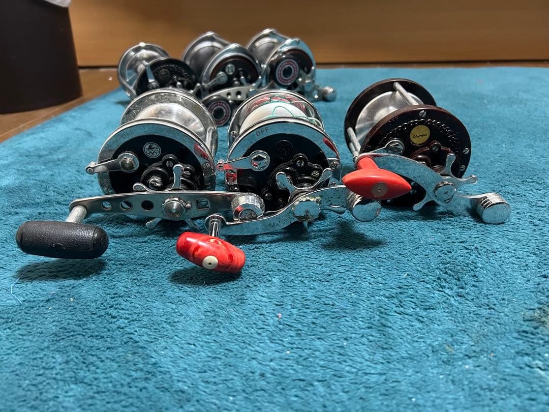 オリムピック ストロング ファイター 計8点 石鯛 両軸リール - メルカリ