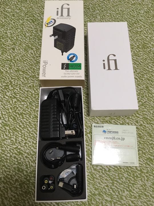 その他 iPower 5V iFi iPower X Ultra Low Noise AC/DC Power Supply - 5 Volt