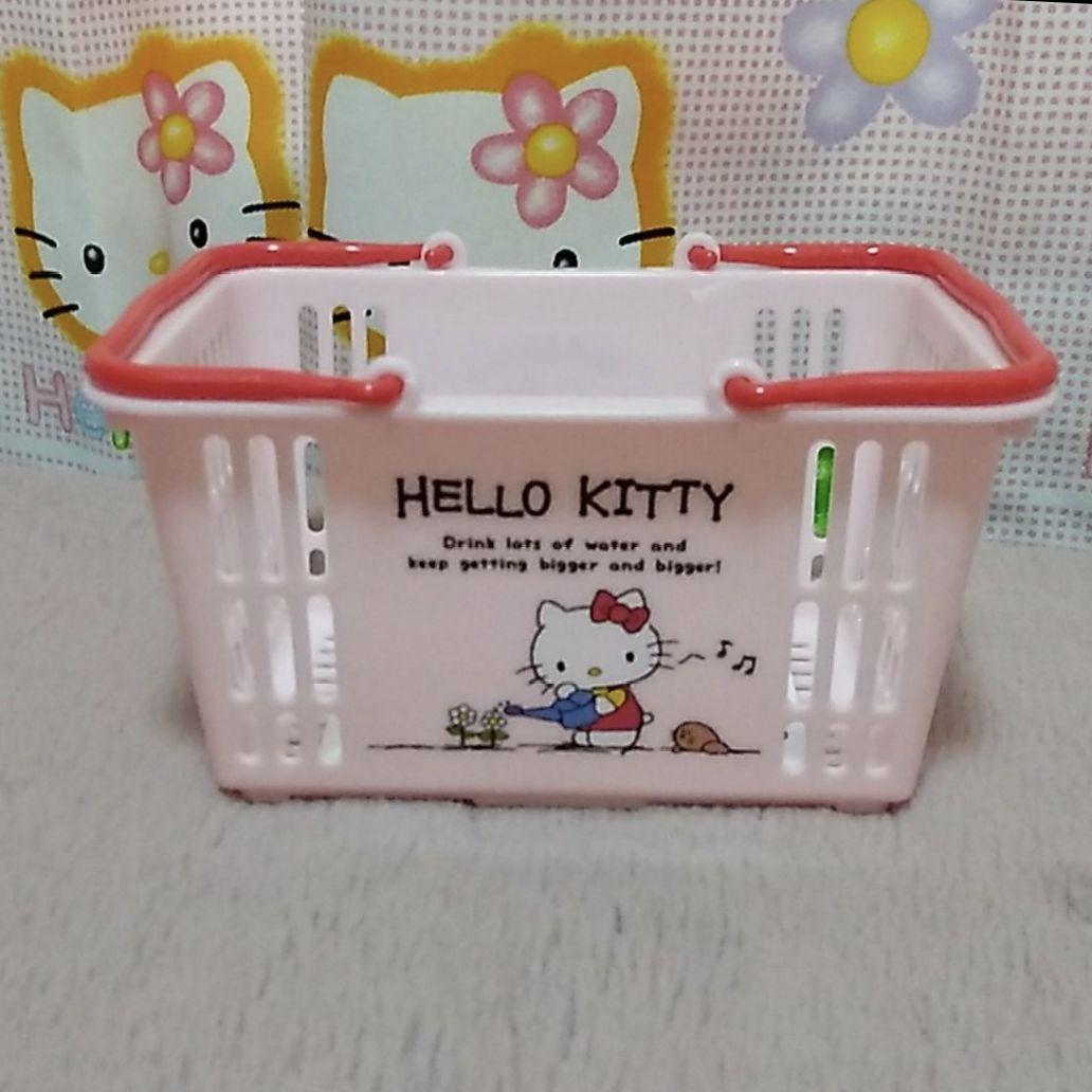 サンリオ ハローキティ ミニバスケット カゴ - メルカリ