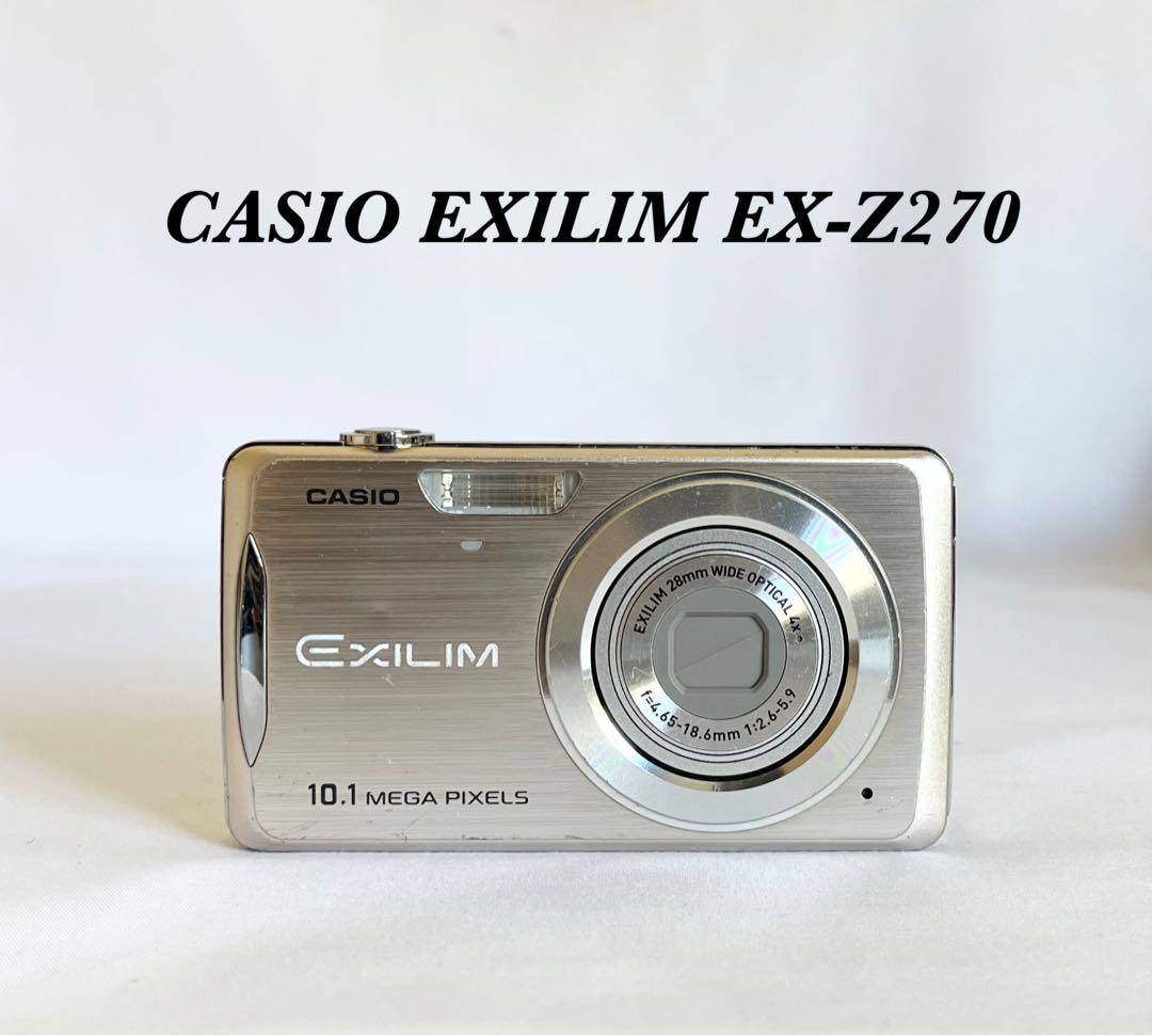 【完動品】CASIO EXILIM EX-Z270 デジタルカメラ 動作確認済み EX-Z270 - デジタルカメラ - CASIO
