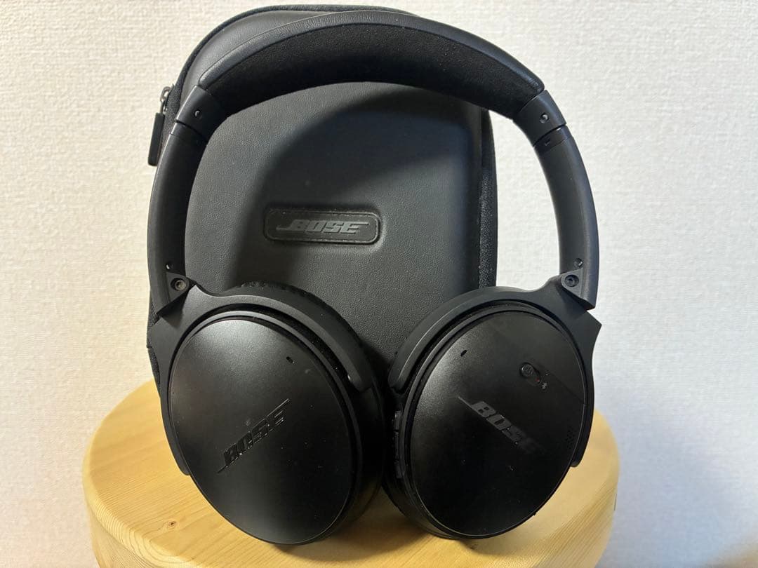 Bose ワイヤレスヘッドホン キャリングケース付 - メルカリ