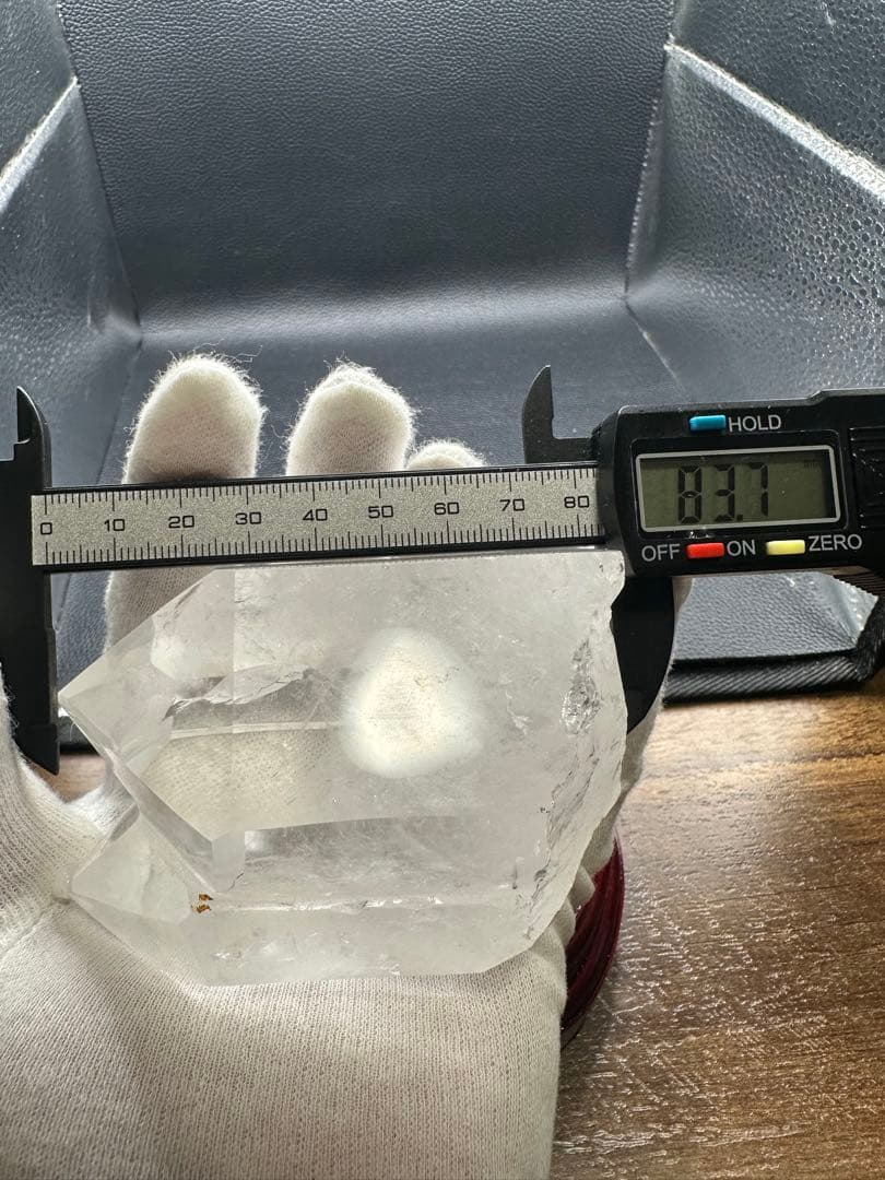 水晶 双子 ポイント 超美品！ 627