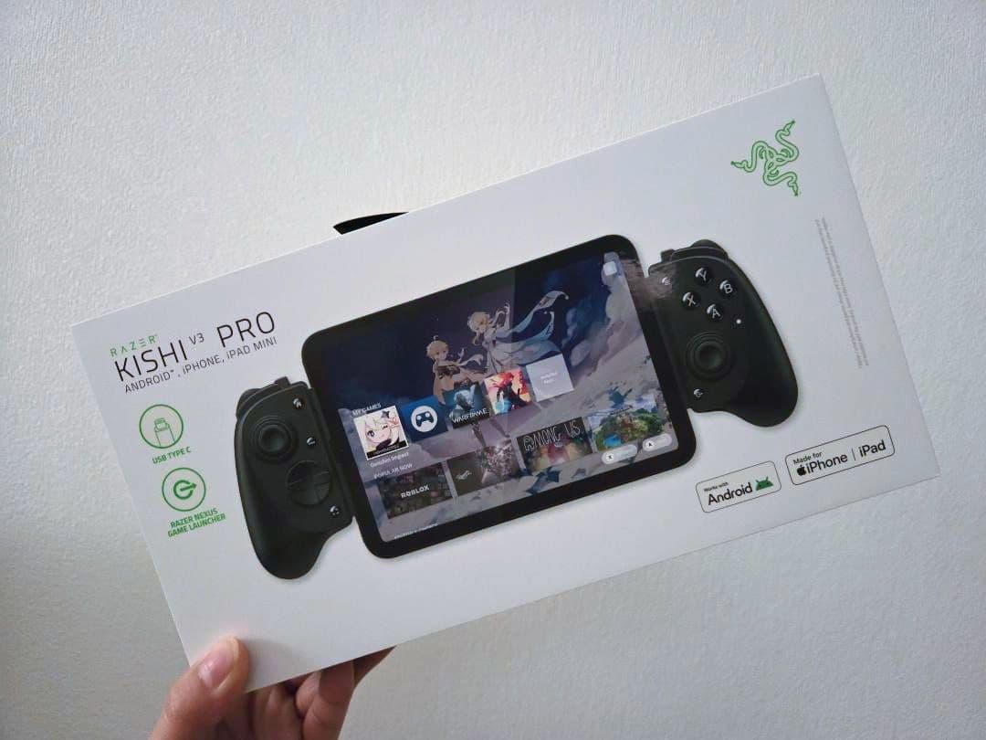 Razer Kishi V3 Proモバイルゲーミングコントローラー Amazon.com: Razer Kishi V3 Gaming Controller for iPhone 15, 16, 17