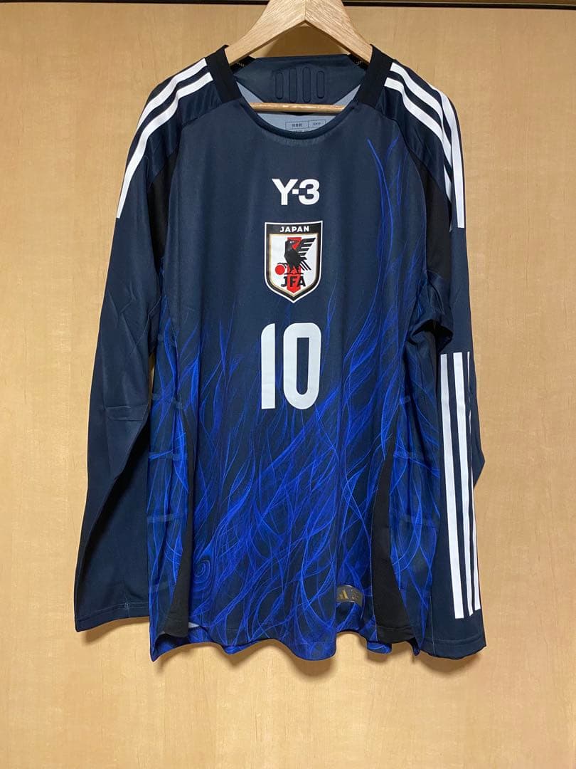 日本代表ユニフォーム 久保建英 Y-3 長袖 正規品 オーセンティック 2xl