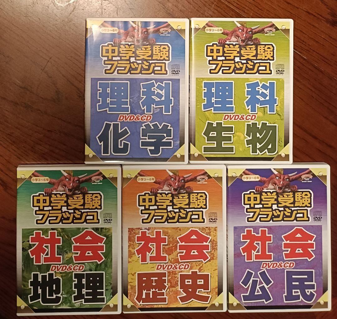 星みつる式 中学受験フラッシュDVD （CD）セット - メルカリ