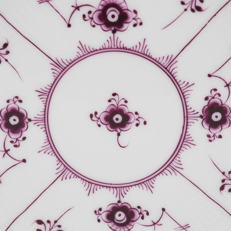 ロイヤルコペンハーゲン バーガンディ フルレース プレート 17.5cm #3