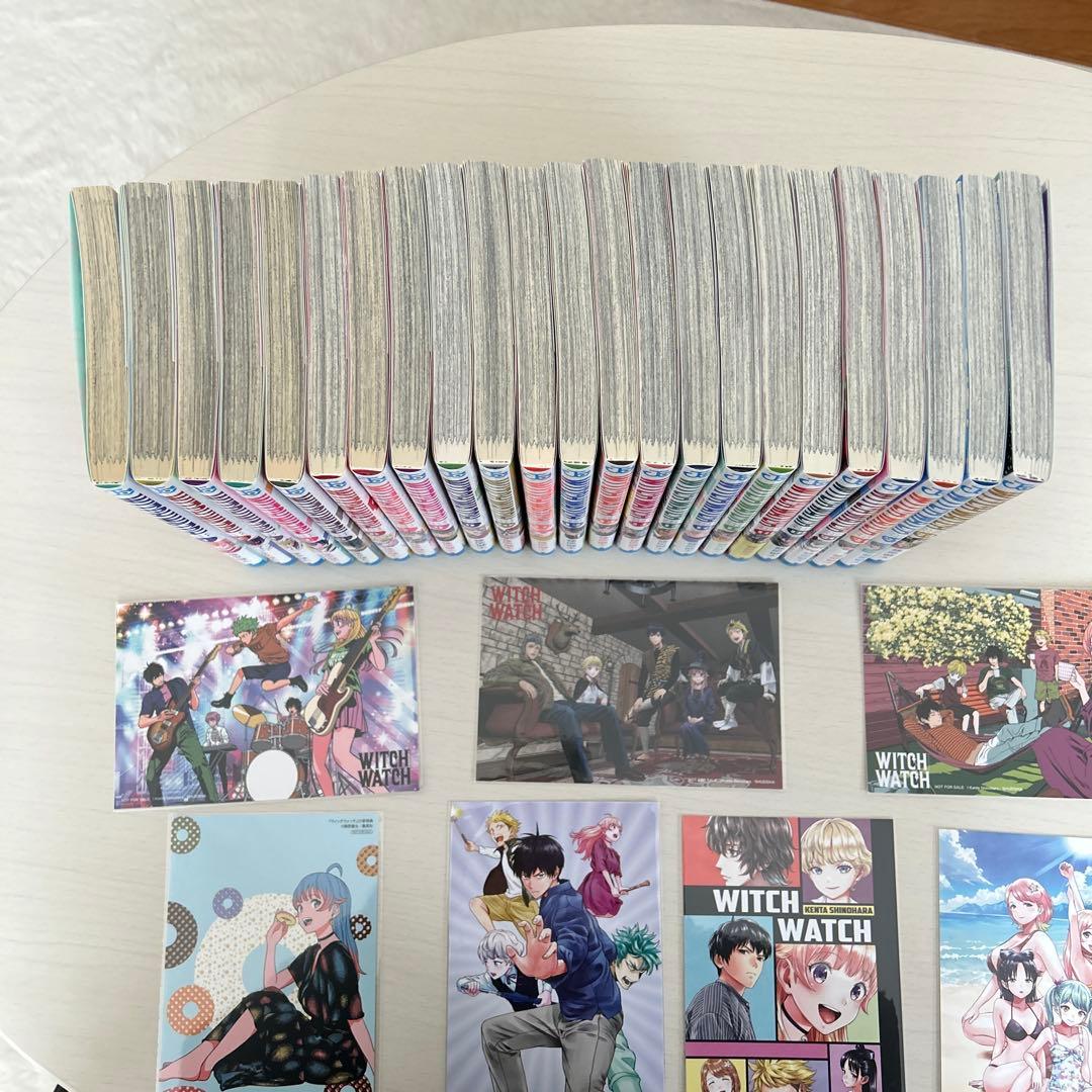 ウィッチウォッチ1〜23巻 全巻初版帯付き - メルカリ