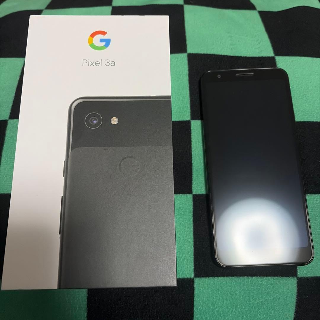 Google Pixel 3a ブラック 初期化済み - メルカリ