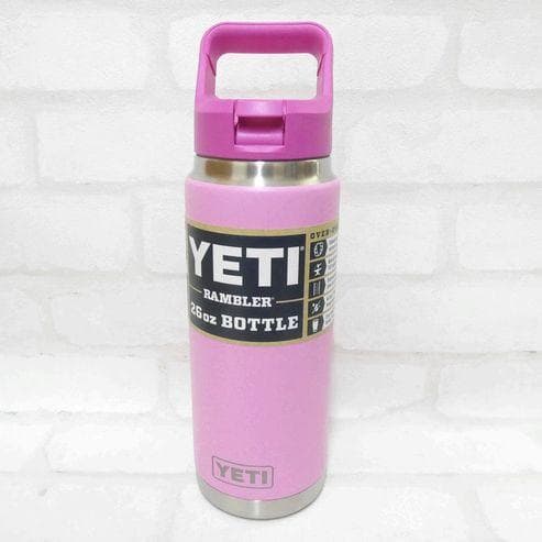 YETI イエティ RAMBLER 26oz ストロー ボトル パワーピンク - メルカリ