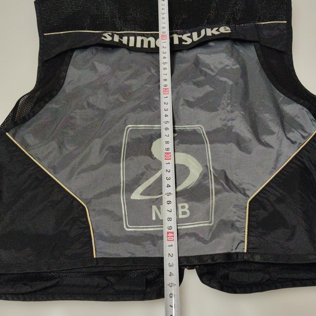 下野 シモツケ SHIMOTSUKI NEO BLAD 鮎ベスト LL ブラック