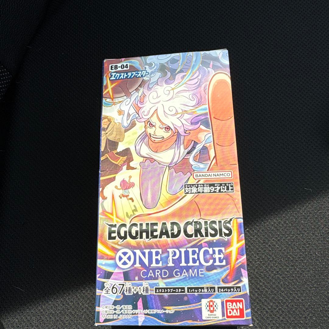 正規品】ワンピースカード EGGHEAD CRISIS BOX テープカット - メルカリ